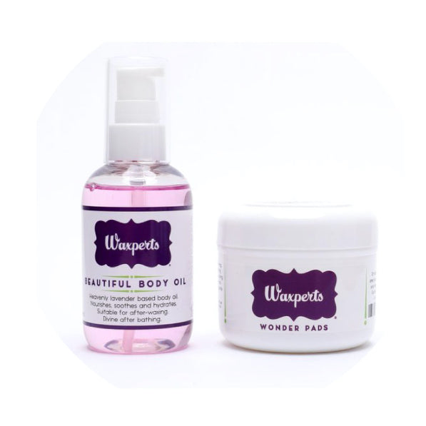 Waxperts Beautiful Body Oil and Wonder Pads Duo