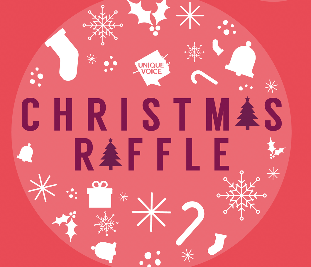 Christmas Raffle Entry 2 lines